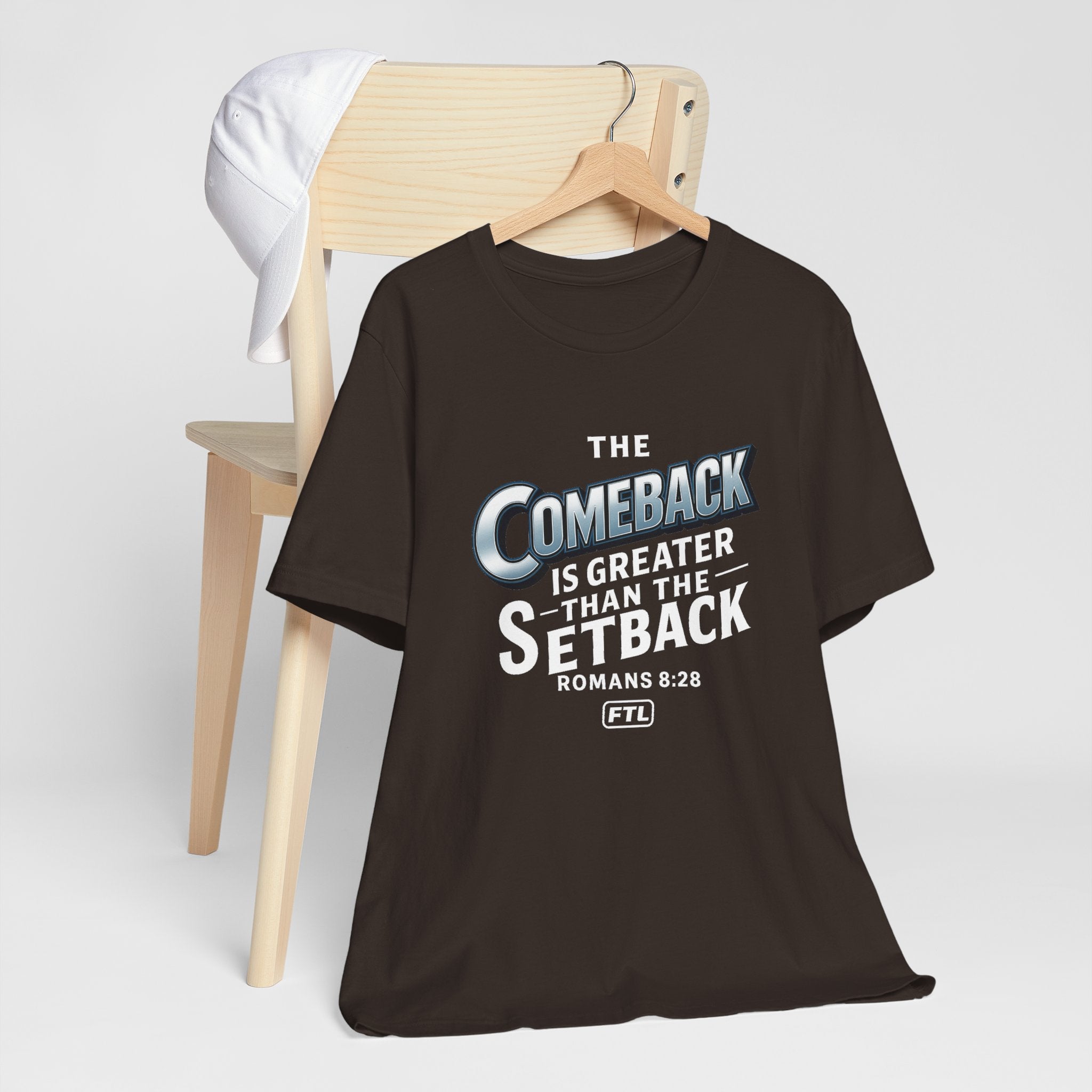 The Comeback (Romans 8:28) Unisex Jersey Short Sleeve Tee